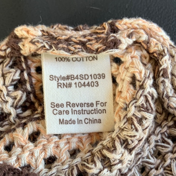 By the River Striped Maxi Dress in Cream and Brown - Picture 6 of 7